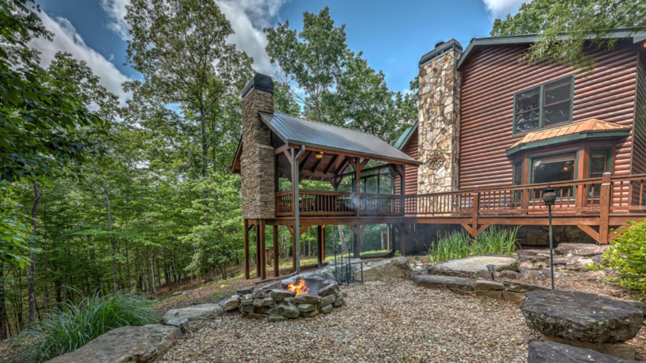 Tumnus Ridge Villa Morganton Bagian luar foto